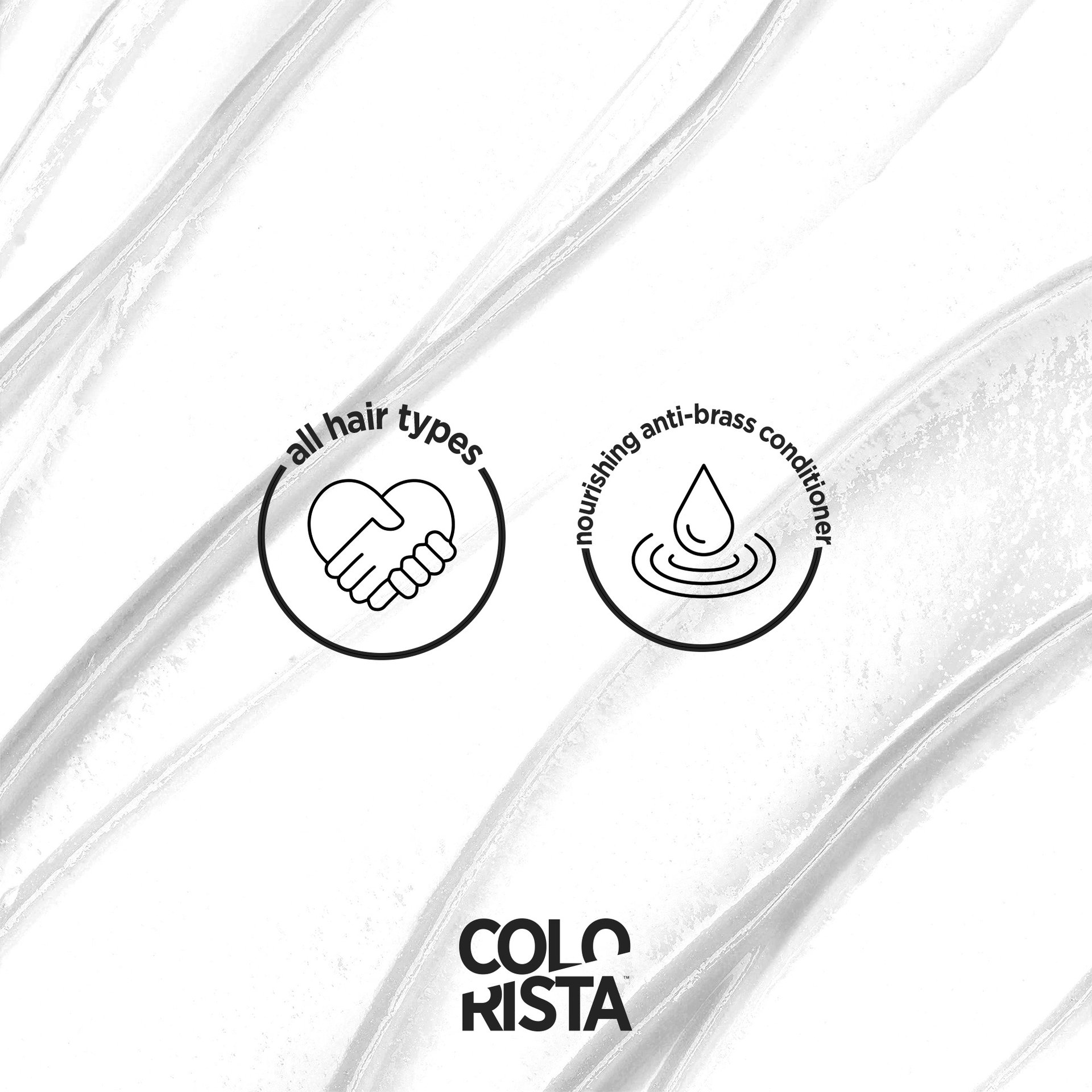 Colorista can be use on all the hair type and an anti-brass conditionner is included